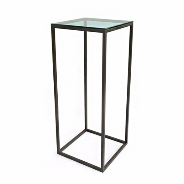 Коктейльный стол High Cube glass черного цвета Коктейльный стол High Cube glass черного цвета-3