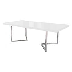 Прямоугольный банкетный стол Carlton White 240х120 см.-1 Прямоугольный банкетный стол Carlton White 240х120 см.