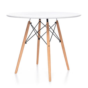 Стол Eames Ø 90 см. белого цвета-1 Стол Eames Ø 90 см. белого цвета