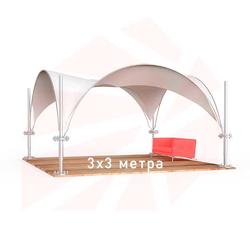 Арочный шатер 3.5х3.5 м