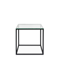 Аренда журнального стола Cube Glass черного цвета 2-2