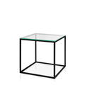 Аренда журнального стола Cube Glass черного цвета-2